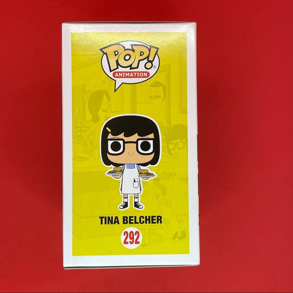 Funko Pop Tina Belcher Cheeseburgers 2017 Box Lunch Exclusive Bob's Burgers #292 - Picture 4 of 6